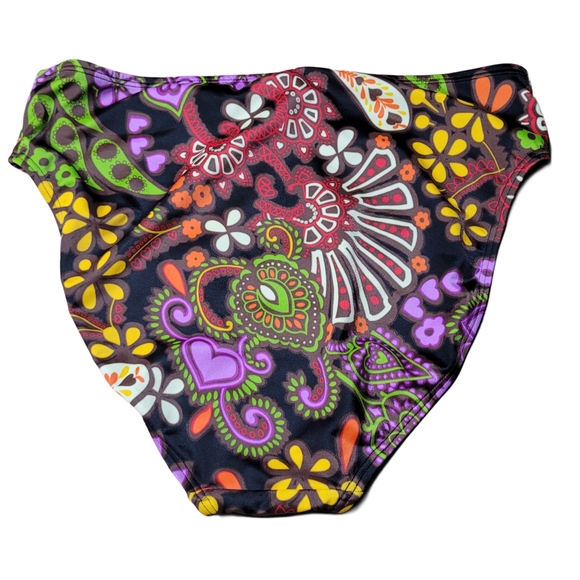 Victoria's Secret Purple and Gold Sleeveless Bustier Tank Top and Bottoms - Picture 5 of 11